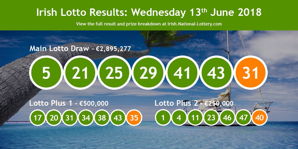 irish lotto draw wednesday