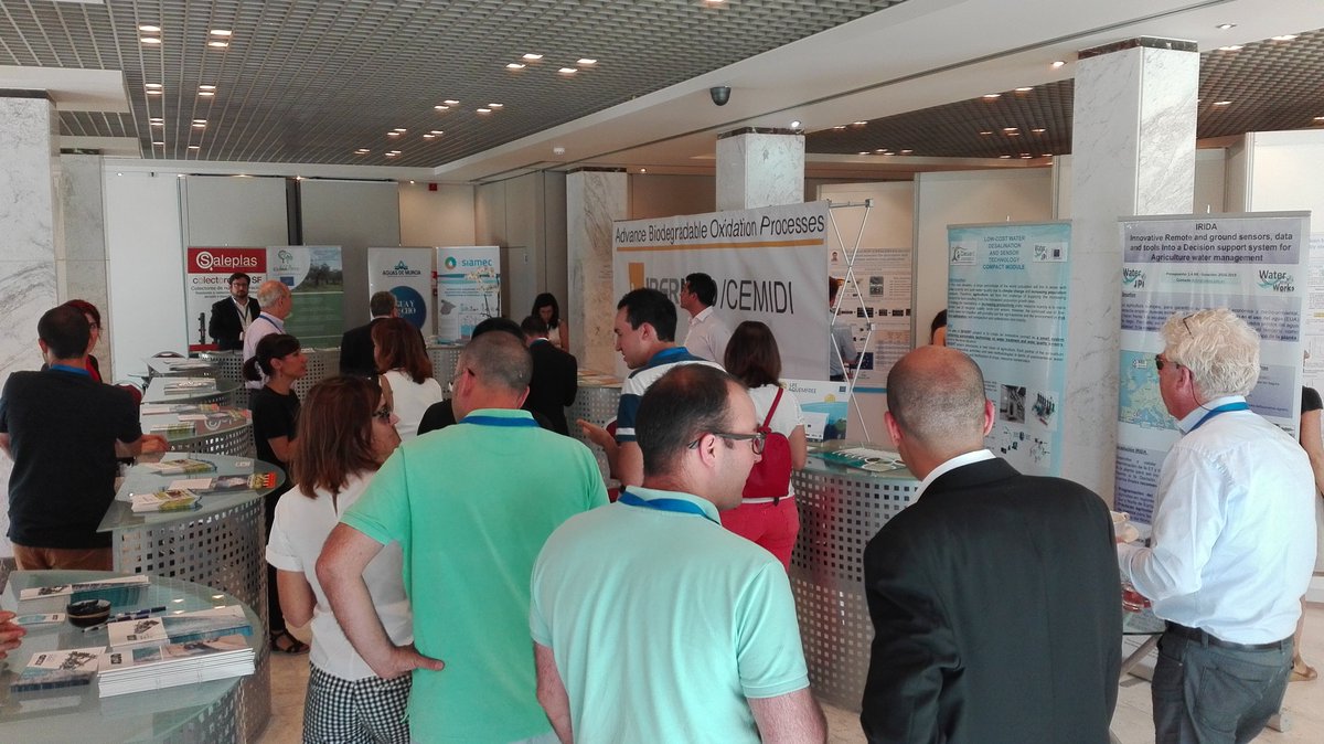 UCAM_IngCivil's tweet photo. @UCAM @iwaresa2018 #IWARESA2018 #Water #Reuse #Wastewater #Irrigation @EMUASA_Clientes @CSIC @AZUDWater @RevistaRETEMA @aguaresiduales @ritec_sl @TimacAGROEspana @Saleplas @SymborgBioAg @FundacionSeneca @AeasAgua @AgritechMurcia https://t.co/lOARKw4MEP