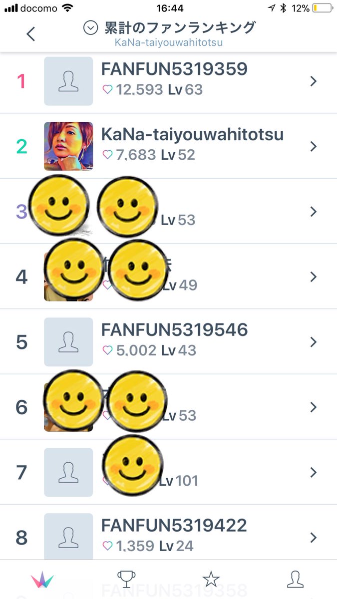 taiyou_1's tweet photo. No.1を目指してる。🤣
#自分が自分の応援団長
#FanRanking
1位にはなかなか届かない。。。
#ありがと🌏🌱 https://t.co/ZxSFpu4xTJ