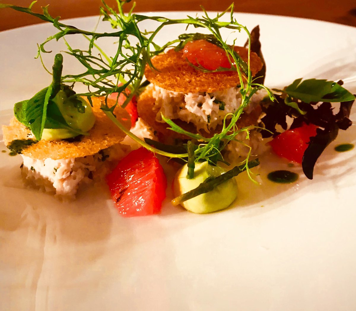 #crab #avocado #grapefruit   #finedining #foodporn #foodie #foodgasm #nom #food #chefmode #cleaneating #foodheaven