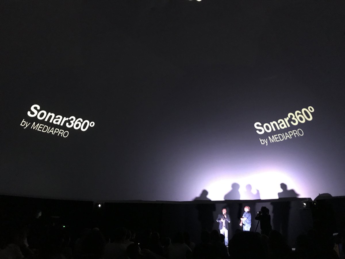 virtualshocks's tweet photo. Realidad inmersiva en la inauguración del #Sonar360byMEDIAPRO @GrupoMEDIAPRO en el @sonarplusd @SonarFestival @MDcloud #ADNcloud https://t.co/xep7T9mt95