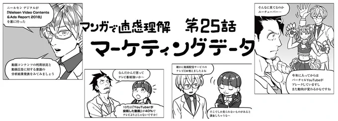 実は今月の「マンガで直感理解!マーケティングデータ」に登場してます^^
https://t.co/xG3pt42dg2 