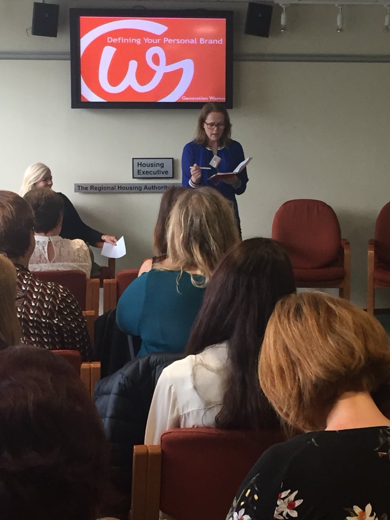CFNIreland's tweet photo. The @CFNIreland comms & fund development team are at the latest @womeninprni event this morning hearing about personal branding & meeting communications colleagues from across NI! Thanks to @dougalhorse & @micanning for dreaming up this great initiative!! #CommunicationsCommunity https://t.co/pwctpHXIA2