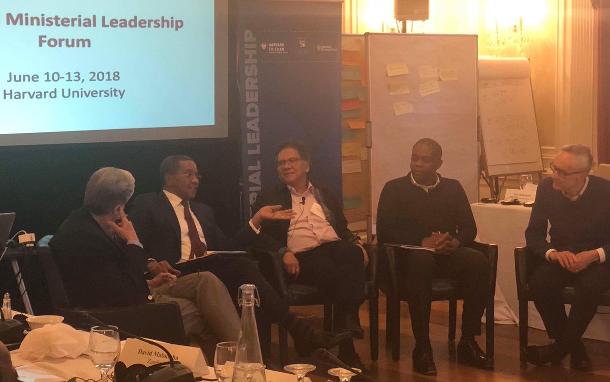 amirabiy's tweet photo. It’s been a successful week of learning &amp; sharing at @HarvardMLP. Great conversation &amp; peer interaction with Ministers of Health including listening to the wise words of Former Presidents @jmkikwete &amp; Ellen Johnson Sirleaf on Effective and Visionary Leadership in Government. https://t.co/s2h6Wqa6Aw