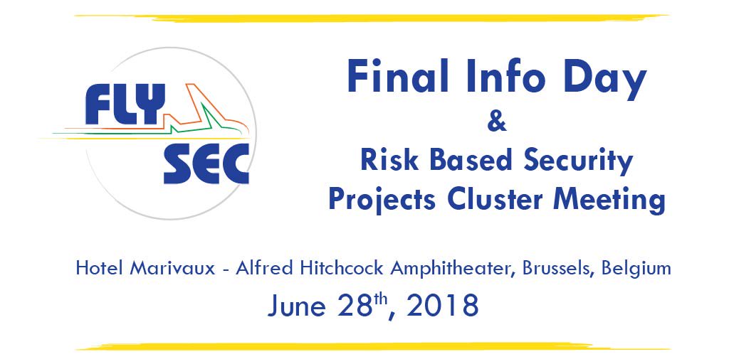 ISL_Demokritos's tweet photo. Join us on June 28th in #Brussels for the @H2020FLYSEC #FinalEvent! Info: https://t.co/IOgQsPBQmc Save your seat: https://t.co/1HmVYBZJZQ @EU_H2020 @EU_Commission @SECURI_EU #AviationSecurity #h2020 #RiskBasedSecurity #SecureSocieties #aviation #security #Horizon2020 #EU #PNR https://t.co/8TjJH9fbjd