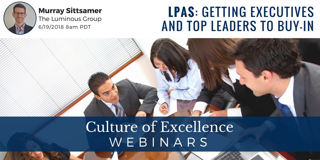 easeaudits's tweet image. Culture of Excellence Live Webinar: 6/19 Murray Sittsamer guides on how to get your executives and top leaders to buy-in to LPAs #processaudits #quality #manufacturing bit.ly/2JCKi9R