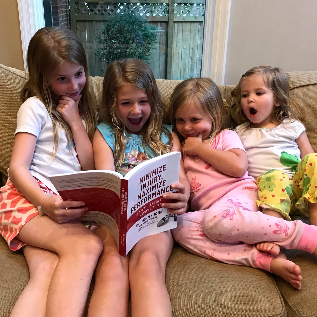 DrTommyJohnDC's tweet image. Who said my book is just for male athletes?! Cuteness level turned up to 11!!!! #dontcutmykid #minimizeinjury #maximizeperformance #tommyjohnsolution #drtommyjohn