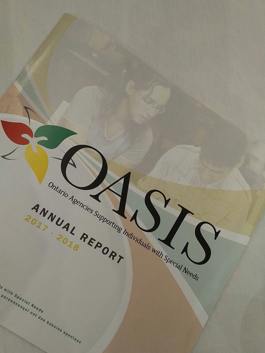 Great sessions, AGM and networking today! @C_L_Windsor great job organizing! @oasisontario @CLToronto #OASIS2018 #DevelopmentalServicesMatter