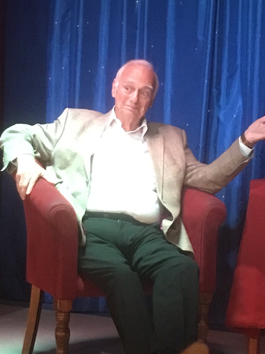 CriterionBlueTo's tweet image. Mr Hudd is in the building! Full house for this comedy legend