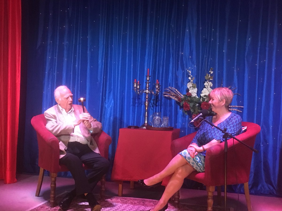 CriterionBlueTo's tweet image. Mr Hudd is in the building! Full house for this comedy legend