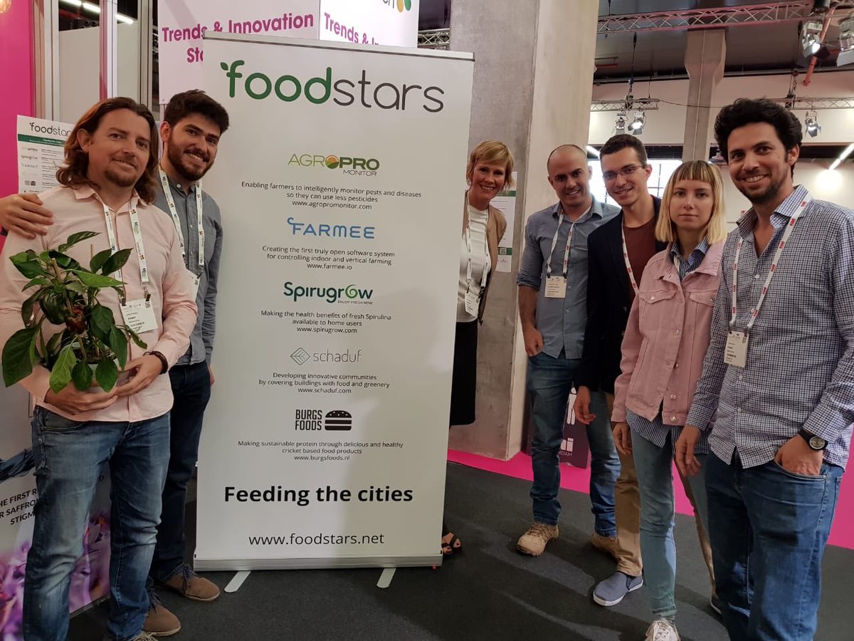 Already met <a href="/FoodStarsNL/">FoodStars</a> startups at the Trends &amp; Innovation Startup Lane at <a href="/GreenTechRAI/">GreenTech</a>? Come by so we can tell you more! #Greentech2018