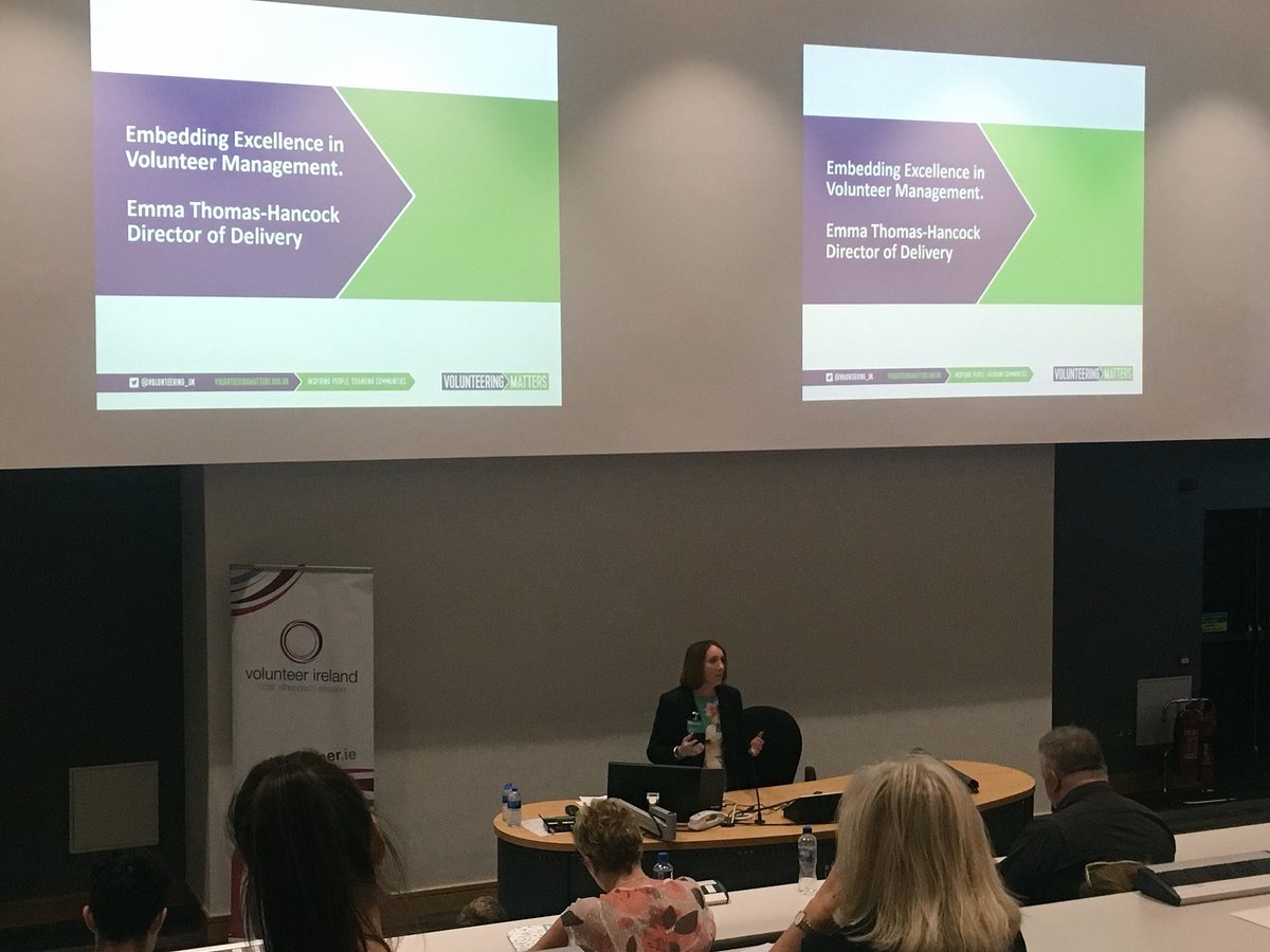StudentVol_IE's tweet photo. Delighted to be at “Embedding ‘excellence’ in volunteer management” masterclass with @EmmaThomasHanco all the way from @volunteering_uk.

With over 30,000 volunteers a year across 180 projects around the UK, we are very much looking forward to her insights 🗣 https://t.co/t62lT48sHe