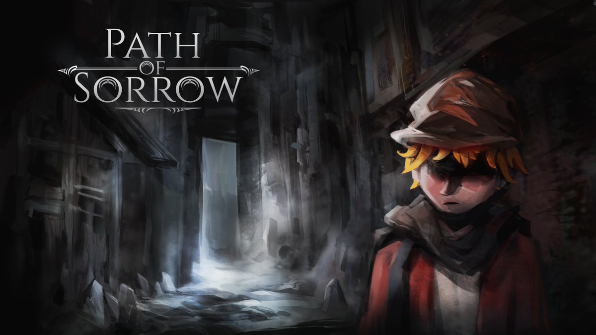 Khipow's tweet photo. Some news of my end of year school project : Path of Sorrow, and... WE REACHED THE GOLD STATUS! The road was long and tortuous, but we finally did it! We present it this monday to a jury composed of professionals from the video game industry. #gamedev #GameDesign #PathOfSorrow https://t.co/vgntz4Dyu6