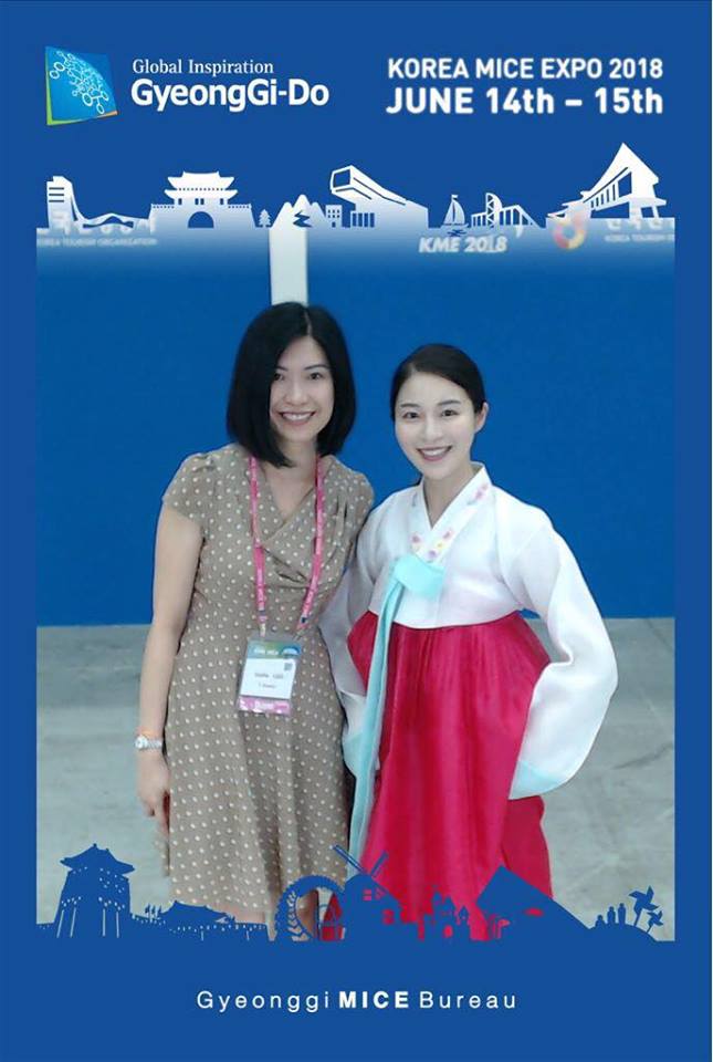 theSEvents's tweet photo. Hello from Korea 👋 @s4sh4loo #koreamiceexpo2018 #KME2018 #eventprofs #eventplanning #korea https://t.co/rQhDnq1Zes