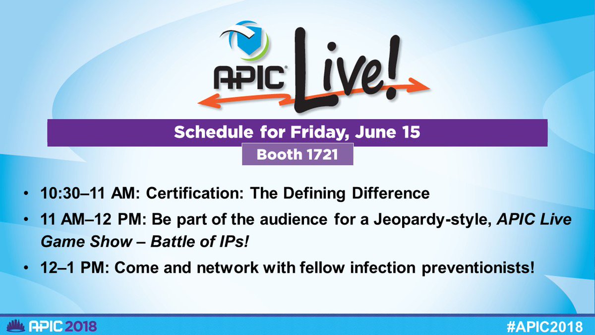 You won’t want to miss out the fun networking in APIC Live, starting right now! #APIC2018