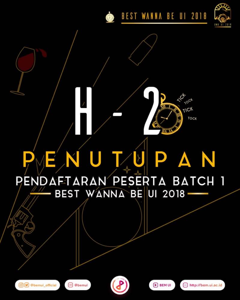 BestWannaBe UI 2018 tweet media