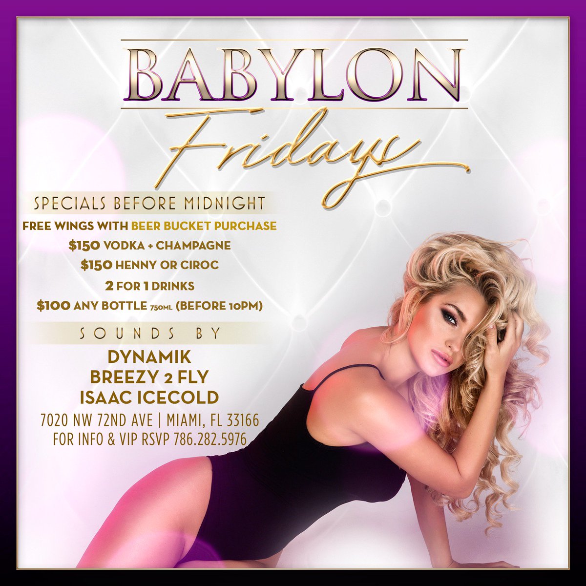 JonYouknow's tweet photo. Fridays will never be the same ! #Babylon Gentleman's Club has the best drink specials before midnight! RSVP NOW 786-210-6327 https://t.co/CaDMCouzQ6 https://t.co/r8L93gcUqN