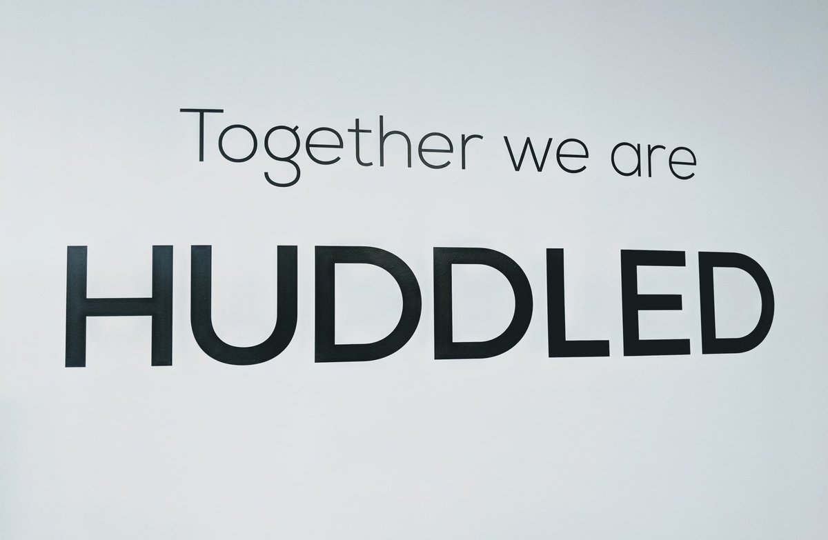 huddledmedia's tweet photo. Its an exciting day at the Huddled office, we've got new office signage! https://t.co/LKUMimIm92