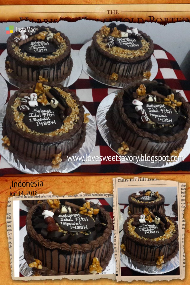 #Chocolatecake #idulfitricake #lovesweetsavory #shawncakery