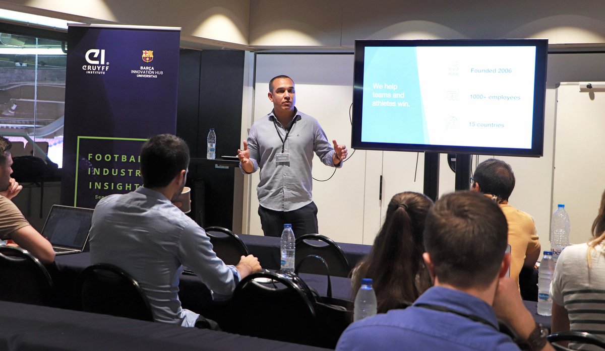 Cesar Andrade, Director Latam, Iberia &amp; Italy of <a href="/Hudl/">Hudl</a>, takes the stage to talk about #PerformanceAnalysis at #FootballIndustryInsights.

#EducatingLeaders #FootballBusiness