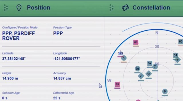 revad74's tweet photo. Converged PPP in under a minute with 5cm accuracy #autonomousdriving #selfdriving #Autonomousbus #functionalsafety #GPS #GNSS #driverless #autonomous #autonomousvehicles https://t.co/yCqoWcxLBQ https://t.co/iE5rwgBRiP
