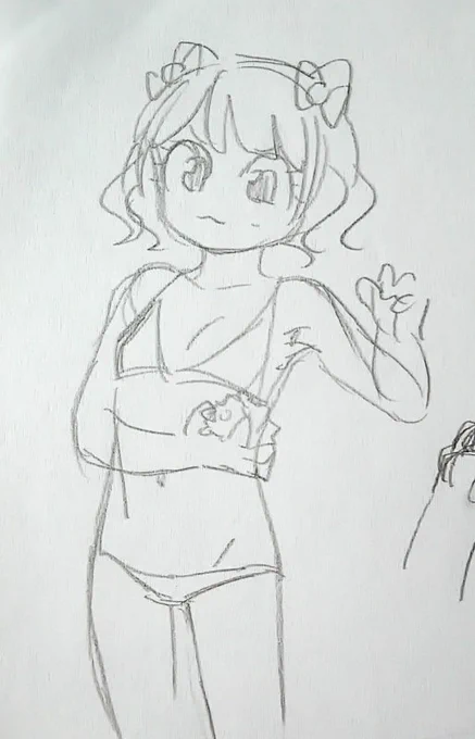 昔に描いた腋とおにぎり 