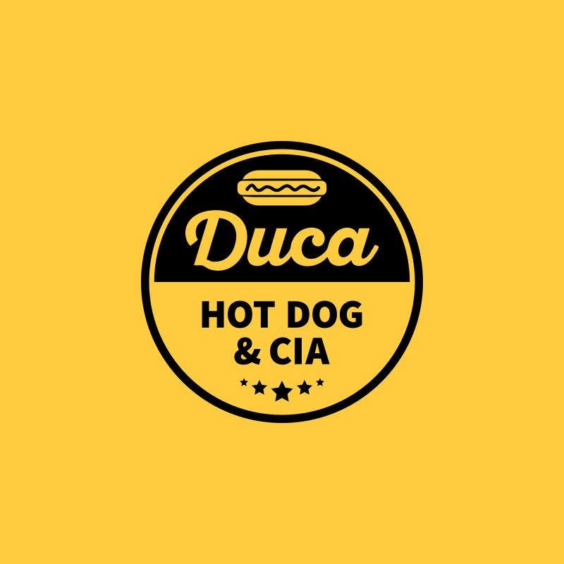 estudiodocafe's tweet photo. Logotipo, em suas versões principal e alternativas para Duca Hot Dog &amp; Cia, loja de rua localizada no Rio de Janeiro, especializada em lanches rápidos. Um projeto realizado em parceria com a @InterageDesign #logo #logotipo #marca #logomarca #brand https://t.co/Sc0PMUt39j