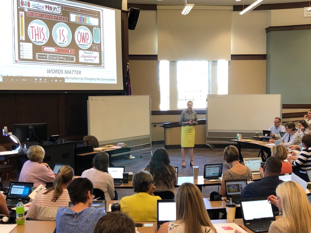 BethRimer's tweet image. Excited to talk with local school leaders about how words matter ⁦@OWPmu