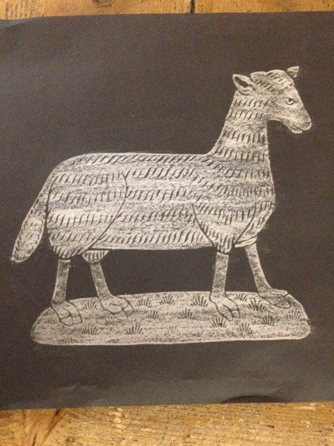 B_Dunhill's tweet photo. A great day brass-rubbing at #stmartinsinthefields this week as part of the leavers' activities. https://t.co/DmG2On3cLM