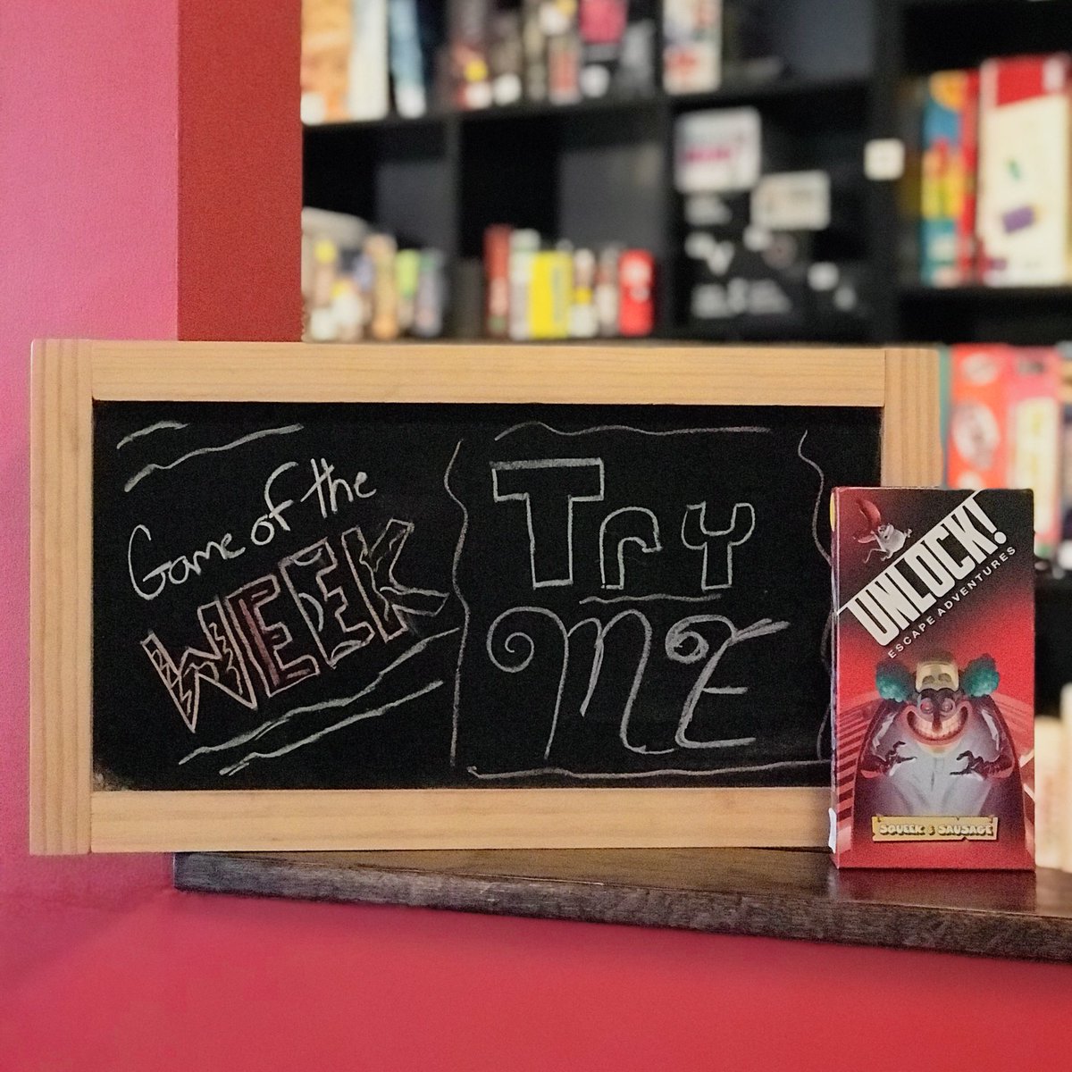 Escape the rain with our game of the week: Unlock! An Escape Room themed board game.