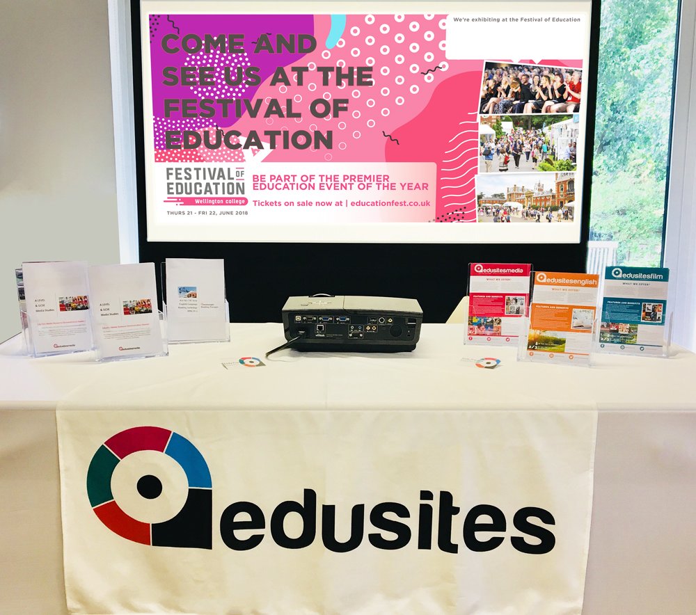 Edusites's tweet image. Getting ready for #Educationfest 2018! Come and see us next Thursday and Friday at stand number OS6 😀 #Edusites #FestivalSeason