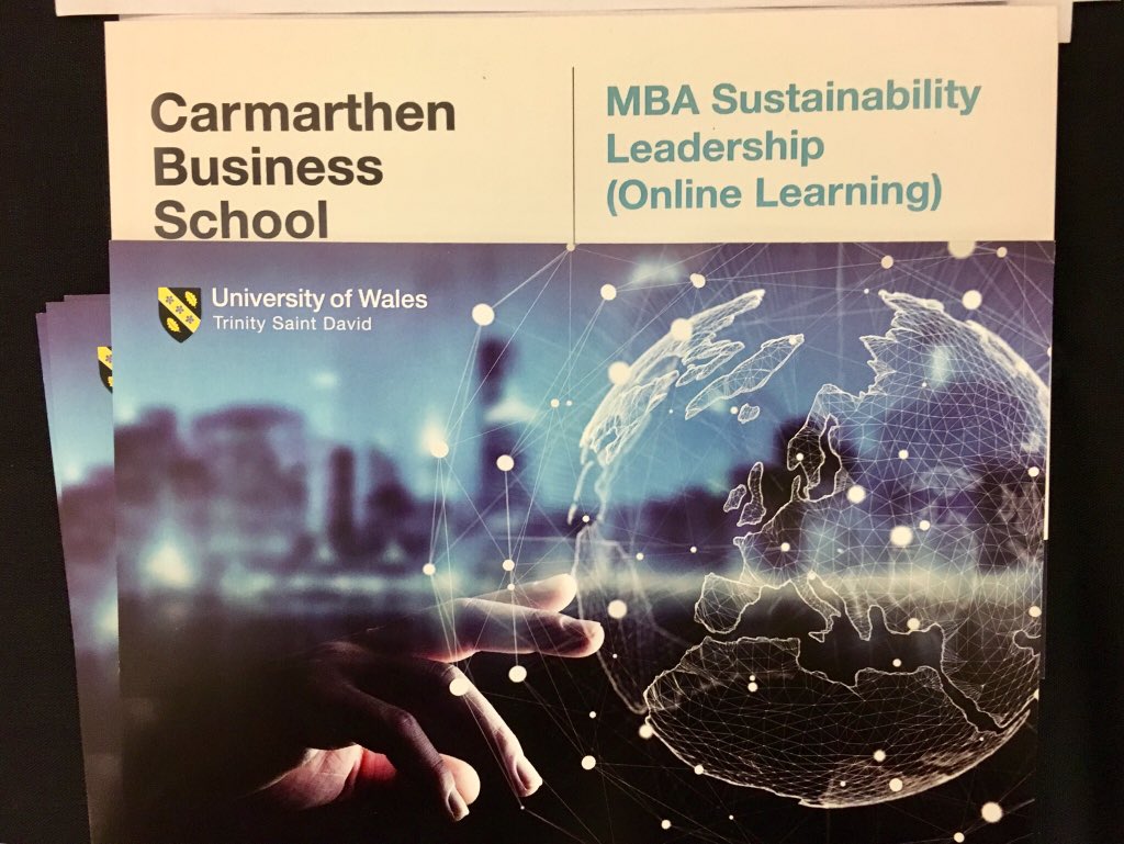 For more details about our new online MBA Sustainability Leadership, head over to the UWTSD stand @LibertyStadium and chat with our staff! <a href="/UWTSDCarmsBus/">Carmarthen Business School</a> <a href="/alexbelluwtsd/">Alex Bell</a> <a href="/4theRegion/">4theRegion</a> #4TheRegion #NotBusinessAsUsual