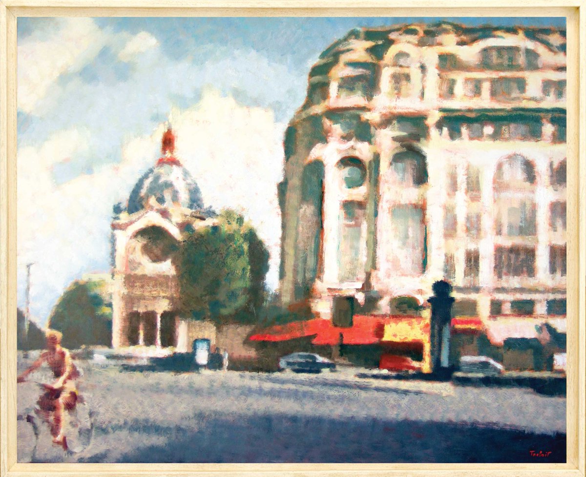 artjingle's tweet photo. Lionel  TRÉBOIT est un nouvel artiste présenté par la Galerie Art Jingle. Le  paysage urbain est le sujet récurrent de sa peinture. Il cherche à  transcender la réalité urbaine et à mettre à jour « une poétique de la  ville ».
https://t.co/9RZONzVwGM https://t.co/iO2aUnC73w