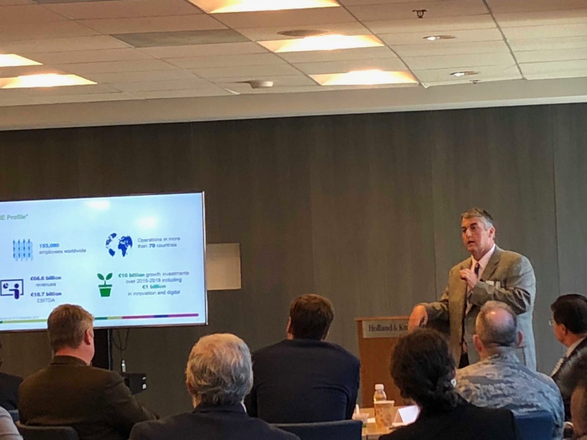 travissmall's tweet photo. Joe Dalton of โฆ@ENGIENorthAmโฉ talks #MATEP and the role it plays serving the #LongwoodMedical area #AEGBoston https://t.co/I1LhuOD9wg