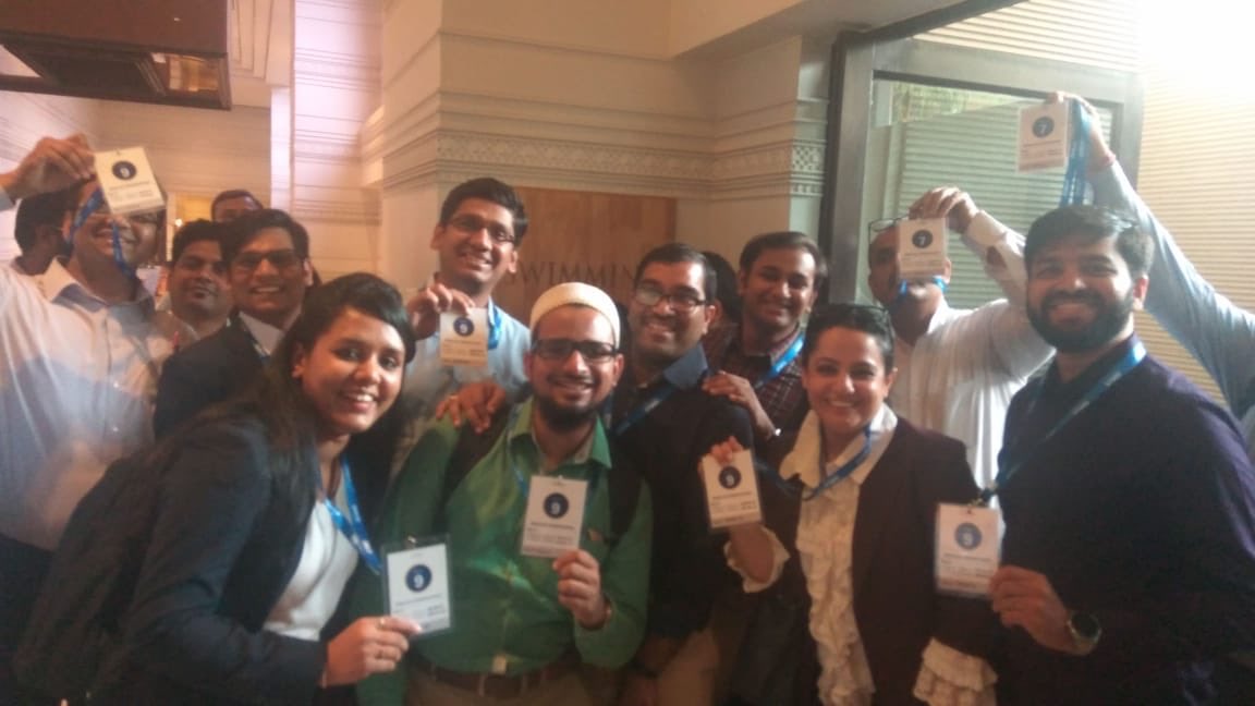nileshismyname's tweet photo. Fun time at Treasure Hunt #NMME18 #Team9 #Wizardsatwork https://t.co/gVNEBvr5rG