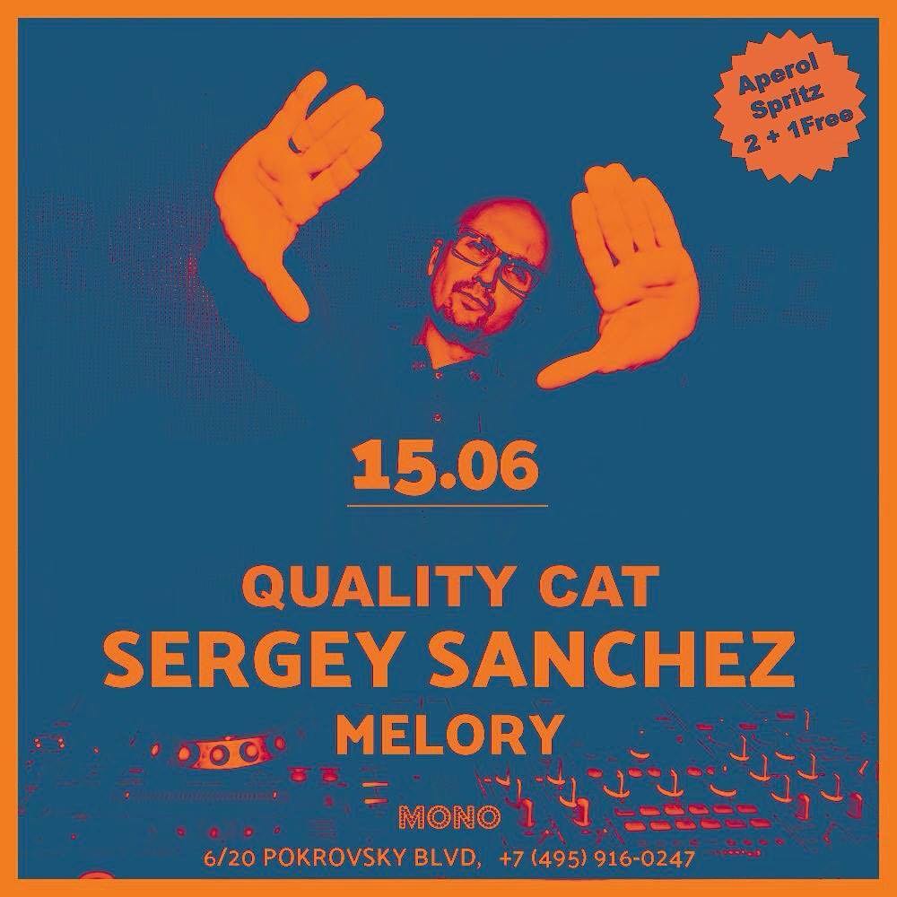 quality_cat_dj's tweet photo. See you tomorrow at #MONOMOSCOW as I'll be warming up for #SERGEYSANCHEZ Can't wait! Start 23:59! ππ https://t.co/hzTnqaxXYE
