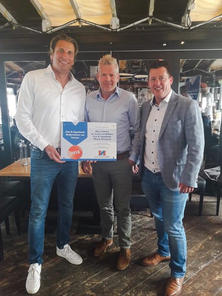 Marc Hamers en Jeroen van Belkom van <a href="/HHwestpoint/">Marc Hamers</a> uitgeroepen tot <a href="/HuisHypotheek/">Huis & Hypotheek</a> franchisenemers van het jaar 2018! Gefeliciteerd mannen!