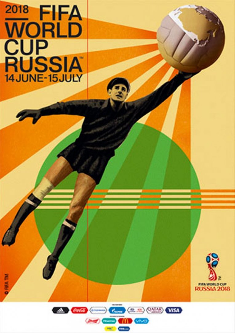 CreativeReview's tweet photo. Every World Cup comes with an official poster, offering a history of both football and graphic design through the decades. Here, @NedwardRead, editor and founder of football mag @PicklesMagazine, analyses the posters. https://t.co/hfL7Y1cv32 https://t.co/EXVx2N8R3B