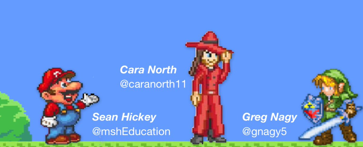 mshEducation's tweet photo. Hey! I found a picture of me, @caranorth11, and @gnagy5 getting ready for our #LDC18 presentation on #gamification (sorry the photo is a little pixellated). Come see us live (and in costume!) at 9:30 in BR West! #learningdevcamp2018 https://t.co/W4vL2Mtbnj