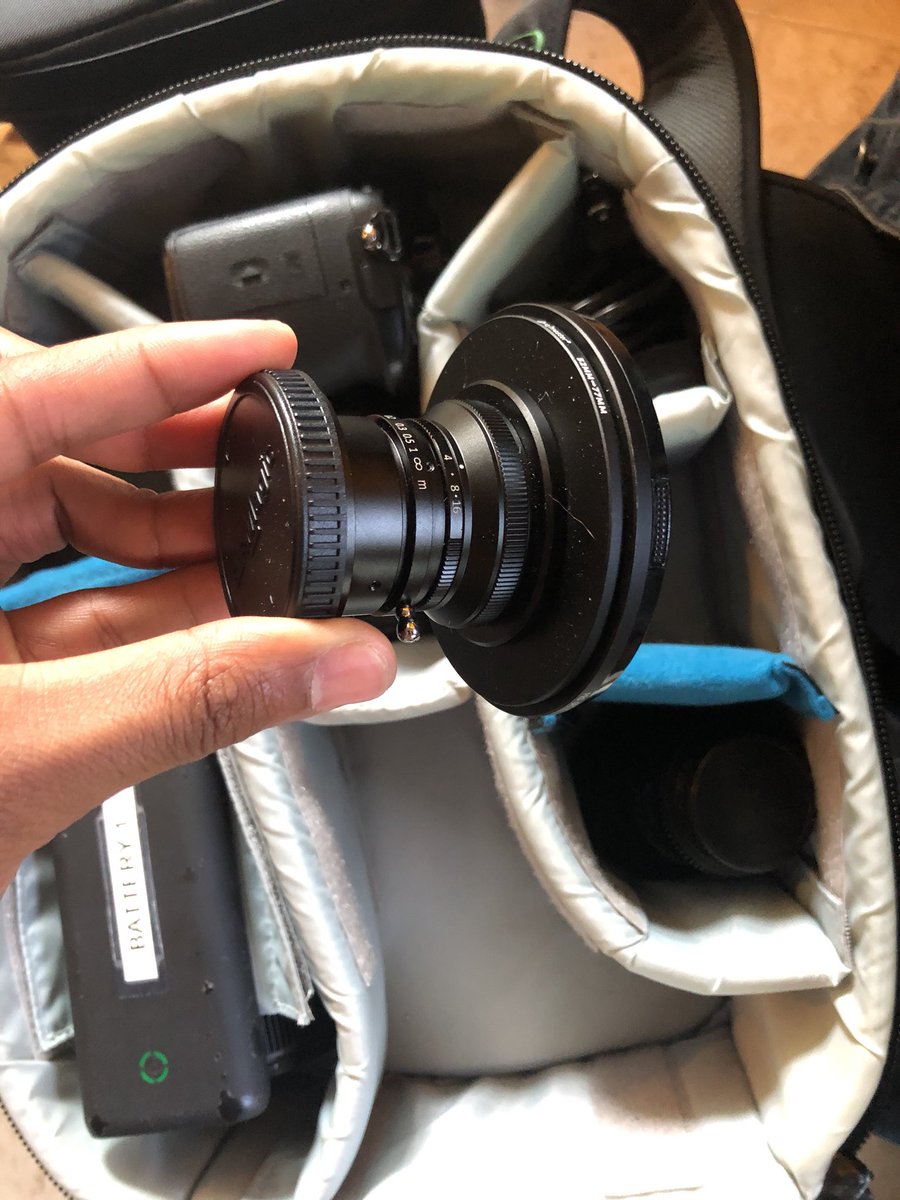 callmerigdaddy's tweet image. Traveling to NYC today. Here's what I'm taking with me. #gh5 @slrmagic @anamorphot