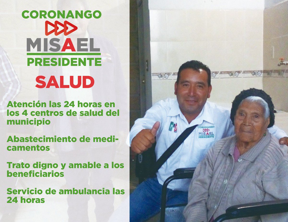 ¡Coronango será un ejemplo de cobertura en el sector salud, vamos juntos! #TuAmigoMisael