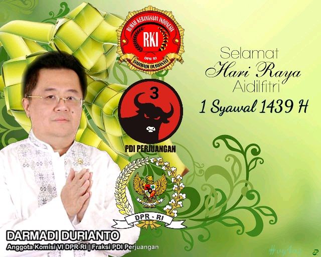 Guseon3's tweet photo. Selamat Hari Raya Idul Fitri 1439H
Mohon  Maaf Lahir Batin
#DarmadiDurianto 
#PDIPerjuangan 
#rkiddgropet #vy4nz https://t.co/fBicCsRS9Y
