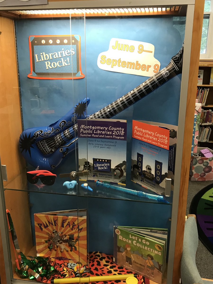 MCPL_Libraries's tweet photo. #NoyesLibrary is ready to rock this summer & they hope you'll join them! Sign up for our Summer Read and Learn for ages 0 to 17 at any MCPL branch or online: https://t.co/Fu3q15HX5M! #SummerReading #LibrariesRock #ReadAndLearn https://t.co/KGgPLgco2J