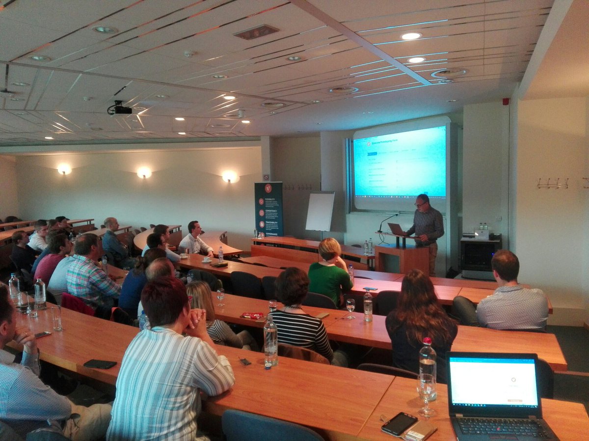 Our own <a href="/Stef_Lambrecht/">Stefaan Lambrecht</a> talking about Decision Management and <a href="/AvolaDecision/">Avola Decision</a> at our partners <a href="/AE_NV/">AE</a> traeningday for about 30 consultants