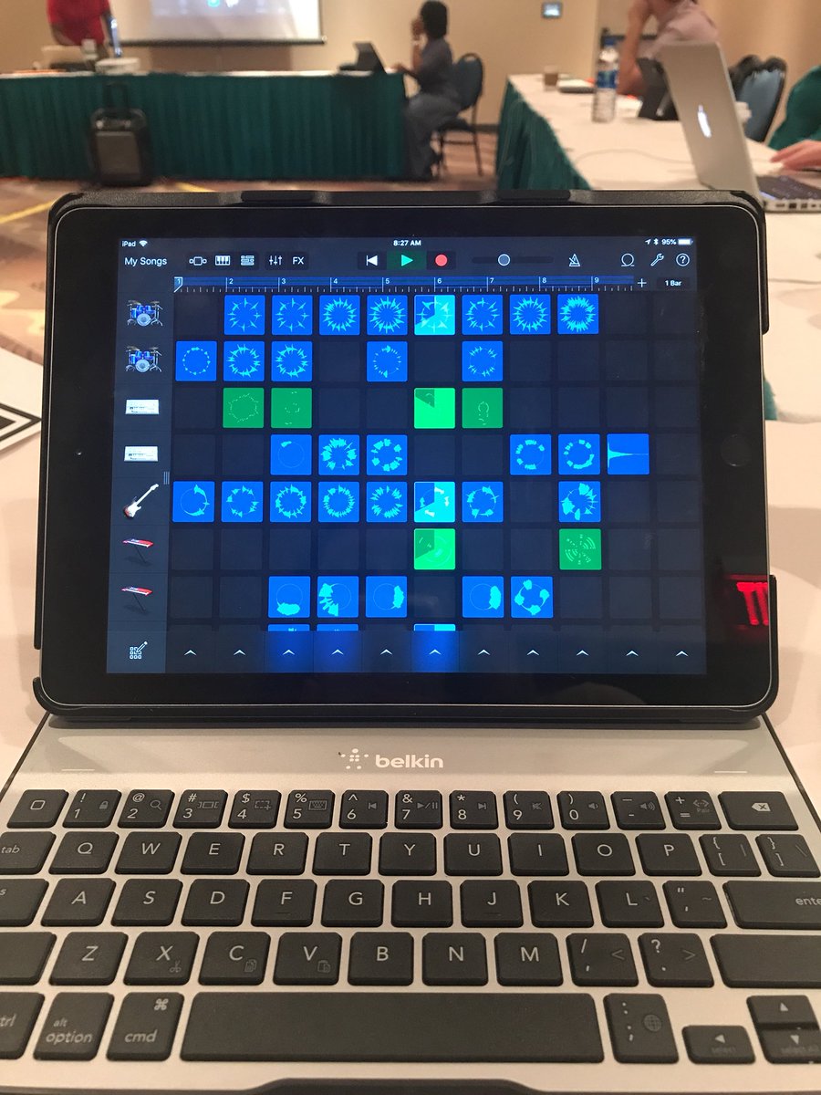 Making the beat drop!!! #AETC2018