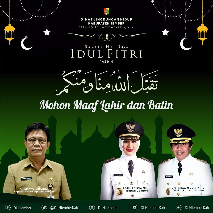 dlhjemberkab's tweet photo. Taqobbalallahu Minna Wa Minkum

Selamat Idul Fitri 1439 H
Mohon Maaf Lahir dan Batin.

#IdulFitri1439H #IdulFitri2018 #Lebaran2018 https://t.co/MbKRiKTZBt