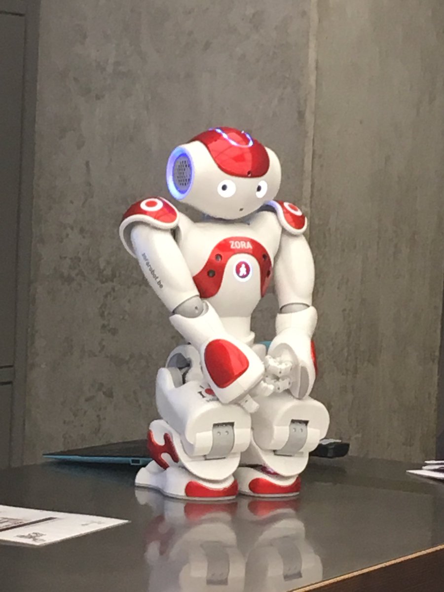 LidiSchepers's tweet photo. Veel interessants gezien en gehoord bij event #robotica #kunstmatigeintelligentie voor @Lichtenbeek https://t.co/KyTaA73pjM