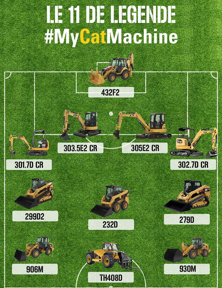 BMCATFr's tweet photo. Vous validez notre 11 de légende ? #MyCatMachine #CoupeDuMonde2018 https://t.co/VwOzZNZJZc