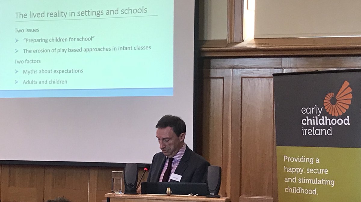 INTOnews's tweet image. Dr. Harold Hislop notes it is undeniable that having fewer pupils in infant classrooms would support play-based learning and needs based approach #Classsize @EarlyChildhdIRL
@INTOnews 
#INTOEarlyEd #INTOECI