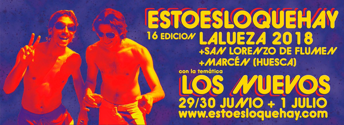 Mañana presentamos en la <a href="/DPHuesca/">Diputación de Huesca</a> toda la programación del festival, que este año recala en #Lalueza, #Marcén y #SanLorenzodeFlumen
Recuerda que ya tenemos confirmadas a 6 bandas: <a href="/TheHardMama/">The Hard Mama</a>, @LadyBananaMusi, <a href="/tourjets/">Tourjets</a> , <a href="/HLIPaulChaney/">Hombre Lobo Int.</a>, Mossen Bramit Morera y <a href="/cherryandladies/">Cherry & The Ladies</a>